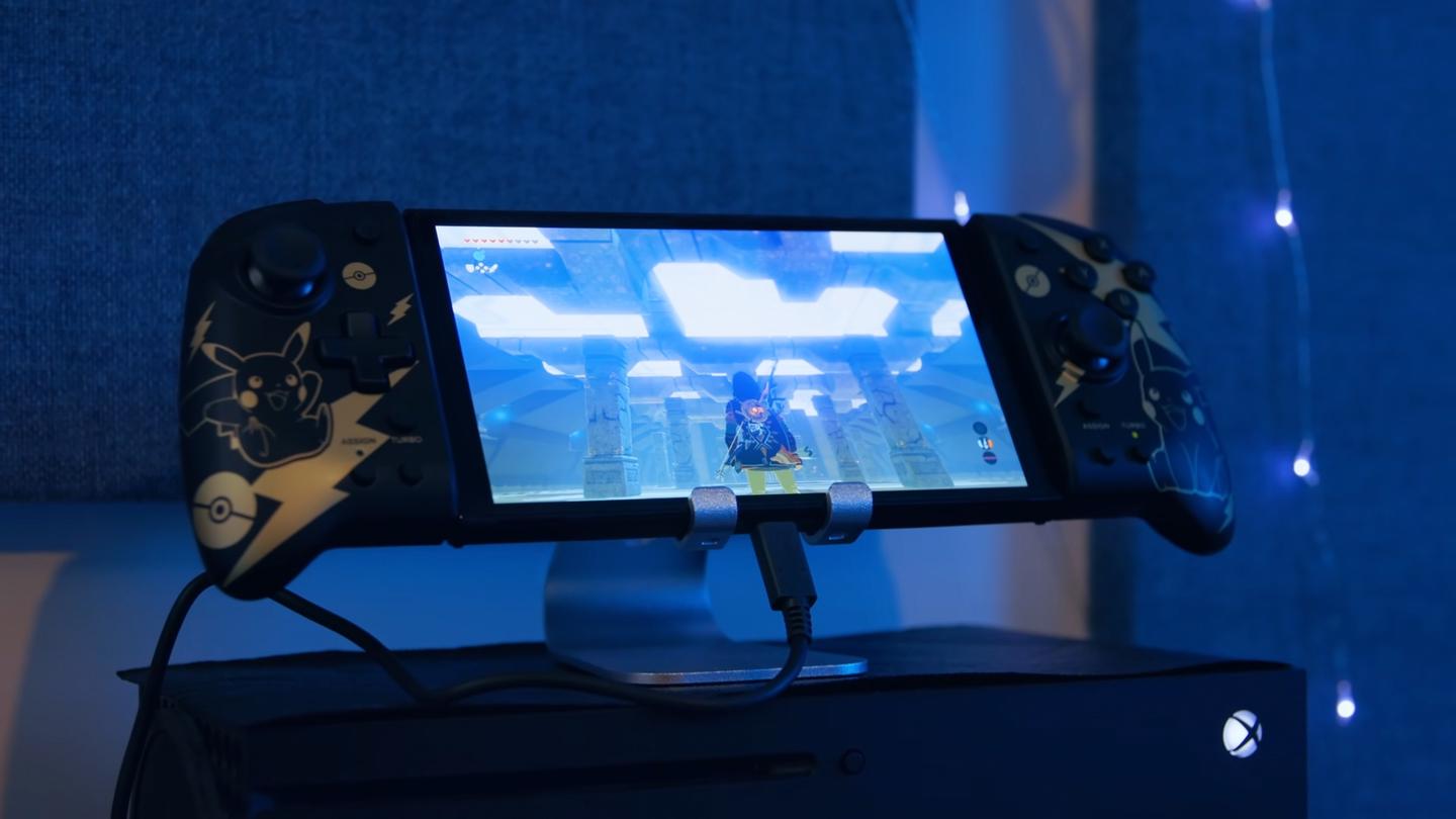 test quemado pantalla nintendo switch