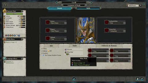 total war warhammer 2 cavill