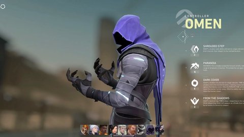 guia agentes personajes omen