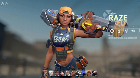 guia agentes personajes raze