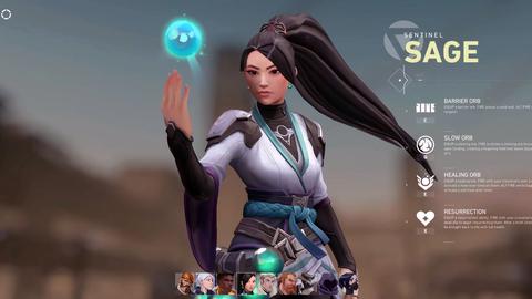 guia agentes personajes sage