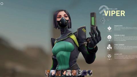 guia agentes personajes viper