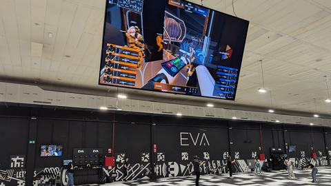visitamos el nuevo centro de eva ( esports virtual arenas) que acaba de abrir en madrid