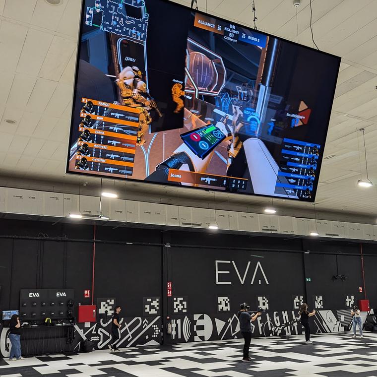 visitamos eva esports virtual arenas nuevo estadio madrid