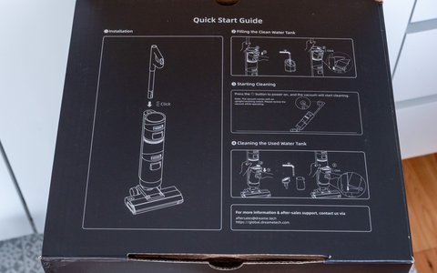 dreame h12 instrucciones rapidas