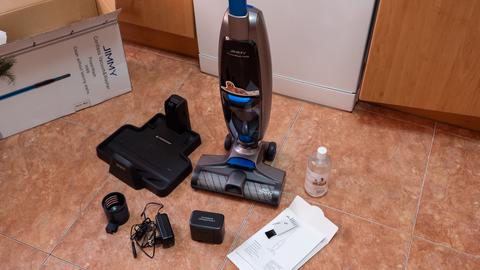 análisis de la aspiradora j i m m y h w8 con limpieza seca y húmeda