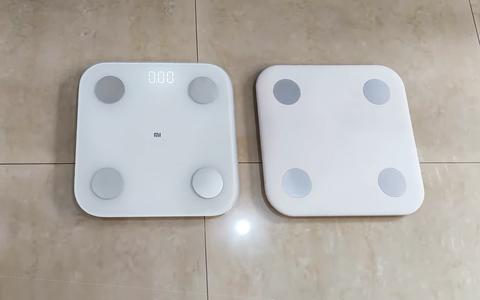 xiaomi mi body composition scale 2 vs 1 pantalla