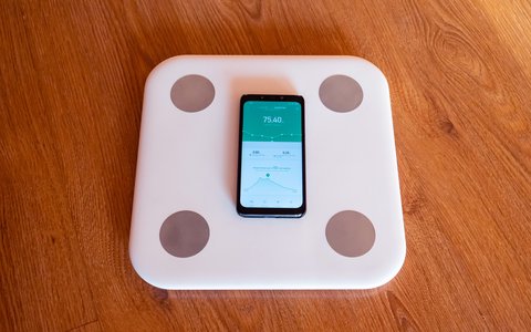 xiaomi composition scale 1 con movil