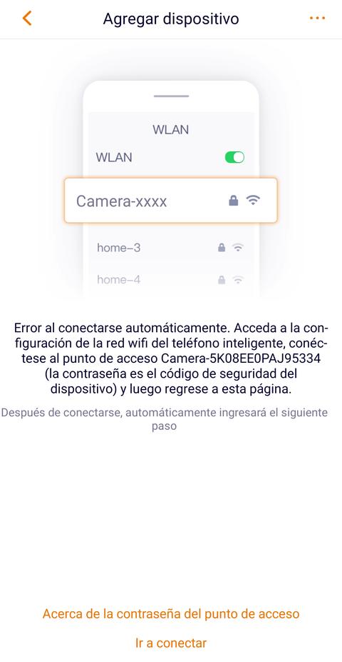 imou ranger iq configuracion fallo