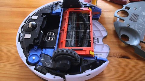 mantenimiento bateria robot aspirador