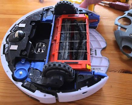 mantenimiento bateria robot aspirador