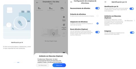 dreame bot l10s ultra navegacion