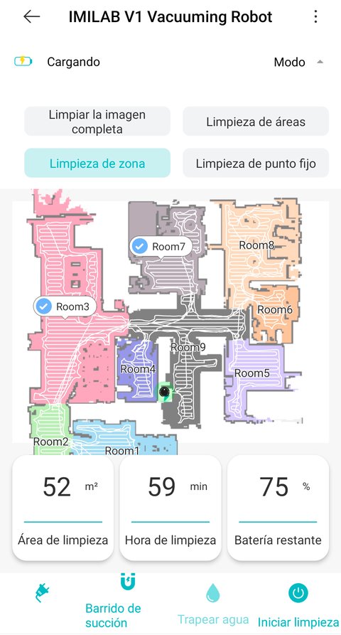 imilab v1 limpieza zonas
