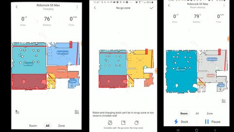 robot aspirador roborock s5 max app
