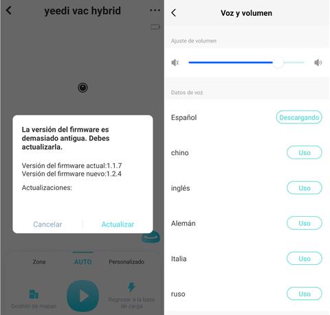 yeedi vac hybrid app