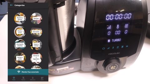 robot de cocina cecotec mambo 10090 aplicacion