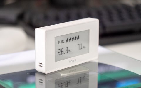 aqara tvoc air quality pantalla