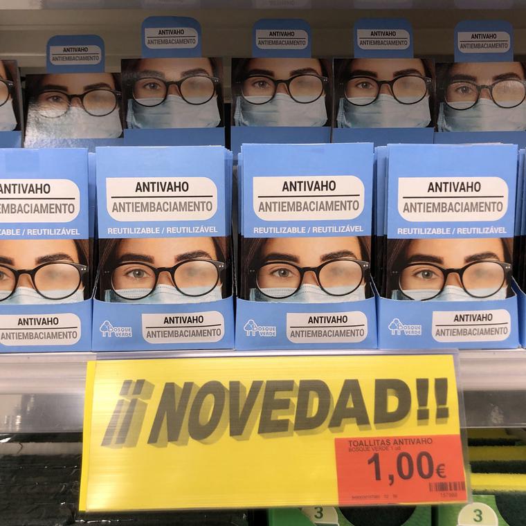 toallitas antivaho mercadona