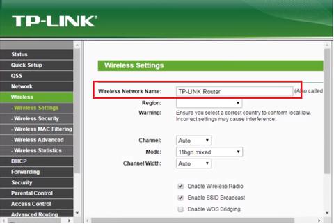cambiar nombre router