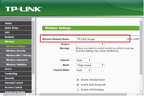 cambiar nombre router