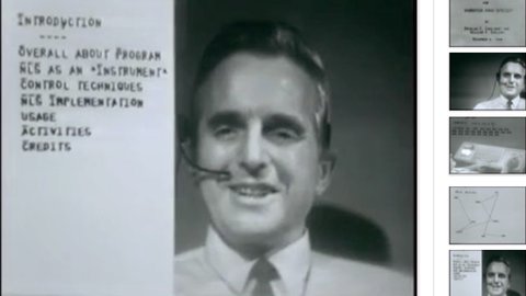 la presentación de 1968 que cambió la informática