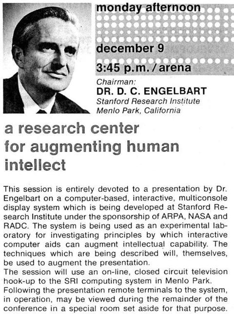 flyer demo engelbart 1968
