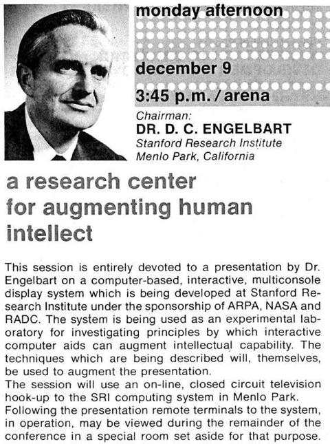 flyer demo engelbart 1968