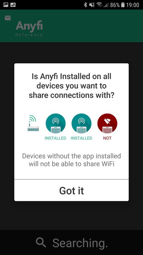 anyfi dispositivos