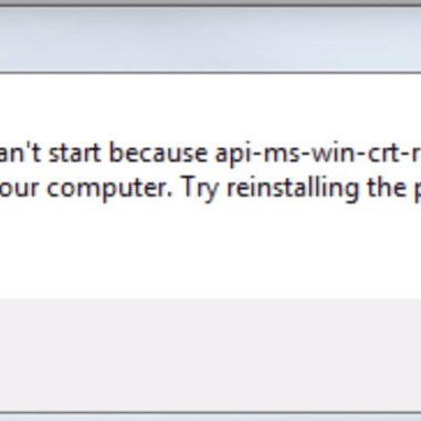 api ms win crt runtime l1 1 0 dll
