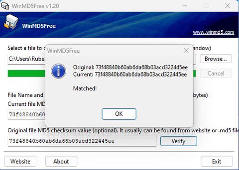 winmd5free imagen