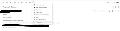 como descargar todos los adjuntos de un hilo cadena mails de gmail