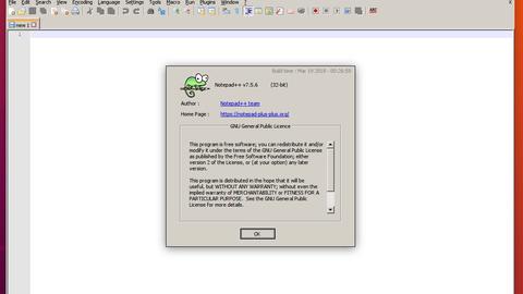 cómo instalar notepad en ubuntu