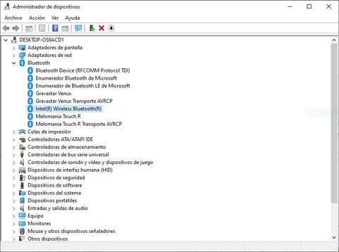 adaptador bluetooth windows