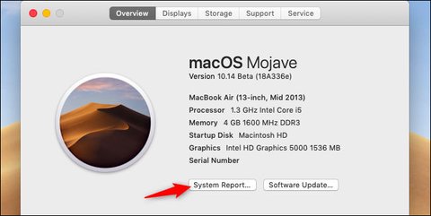 como ver version bluetooth macos