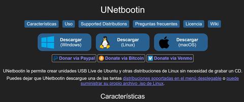 crear usb booteable con unetbootin