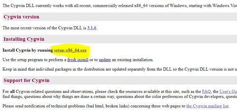 descargar cygwin