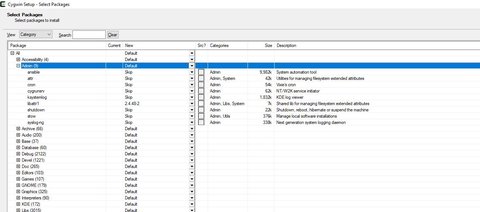 instalar cygwin