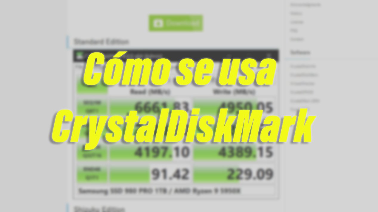 como usar crystaldiskmark