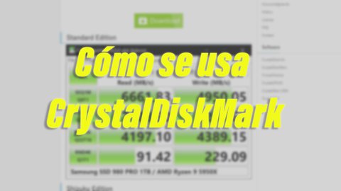 como usar crystaldiskmark