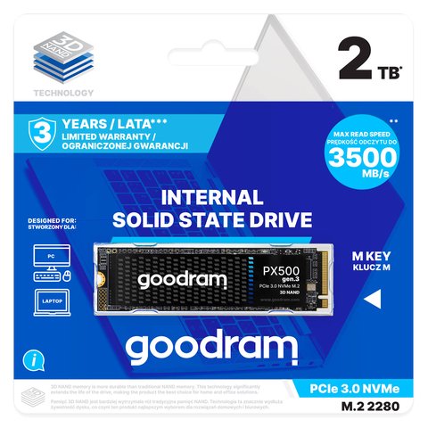 lanzamiento ssd goodram px500 gen 3