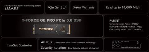 lanzamiento ssd pcie 5 teamgroup tforce ge pro