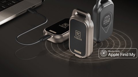 t e a m g r o u p presenta el t c r e a t e e x p e r t p34 f find my external s s d la primera unidad s s d externa con localización integrada y alertas sonoras