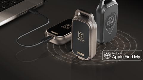 teamgroup presenta el t create expert p34 f find my external ssd la primera unidad ssd externa con localización integrada y alertas sonoras