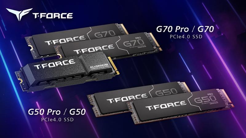 lanzamiento unidades ssd gaming teamgroup t force g50 g70