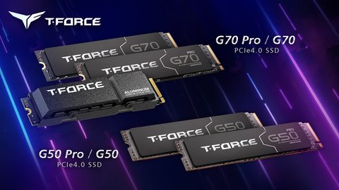 lanzamiento unidades ssd gaming teamgroup t force g50 g70