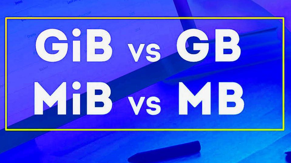 mb mi b gb gi b diferencias