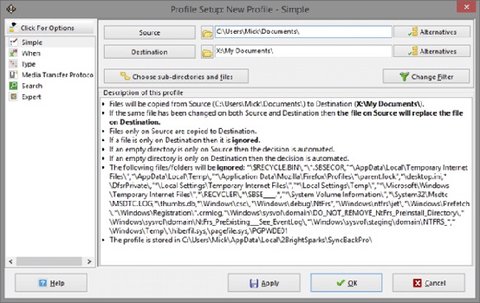 mejores programas sincronizar carpetas syncbackfree