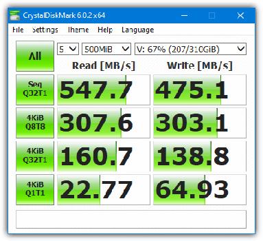 programas test medir velocidad crystaldisk