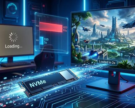 el rol de los s s d en la reducción de los tiempos de carga y la mejora del diseño de los juegos