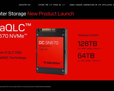 san disk lanzará unidades s s d de 128 t b en 2025 (y de 512 t b en 2027...)